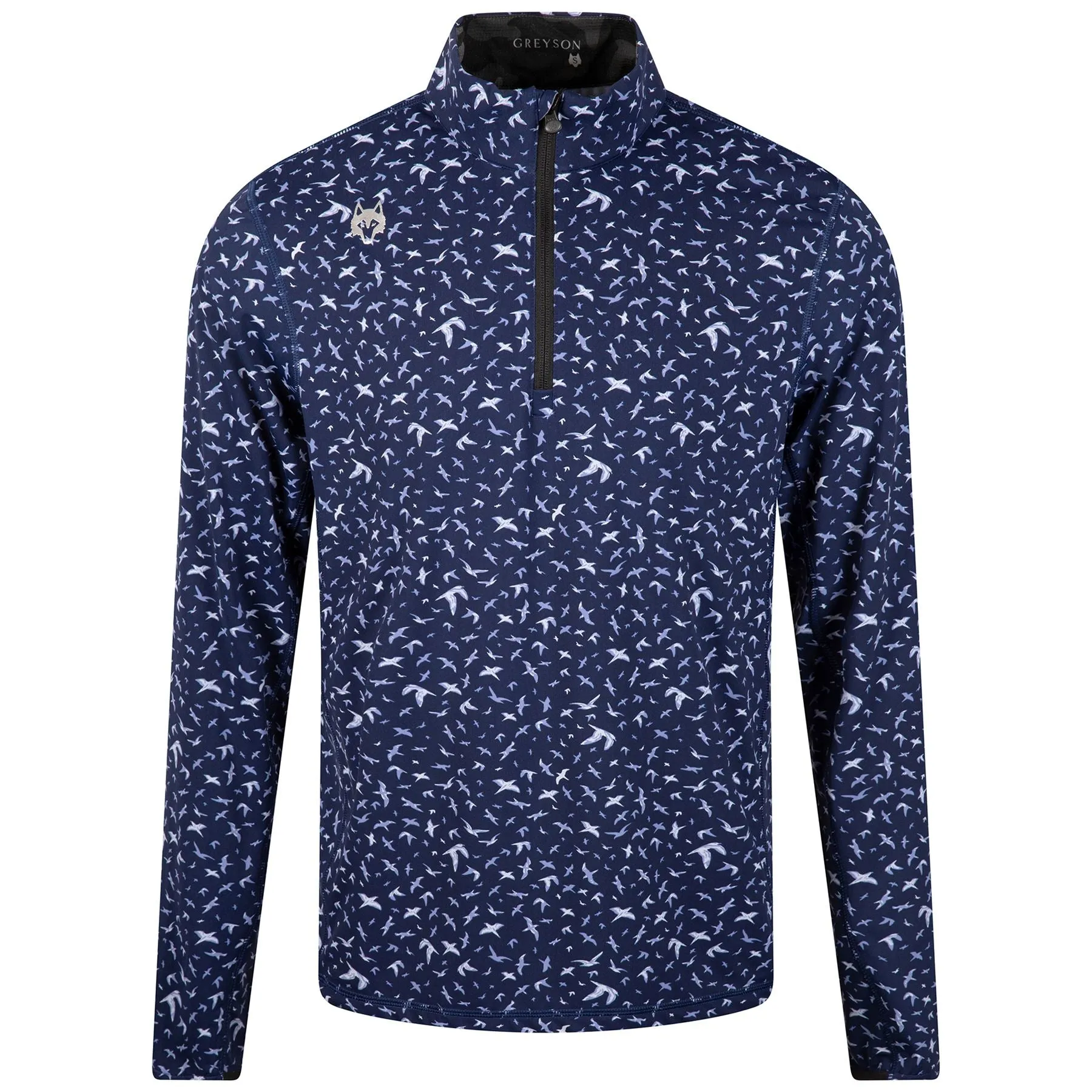 Isle Of Devils Tate Quarter Zip Canal - AW23