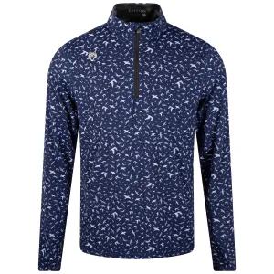 Isle Of Devils Tate Quarter Zip Canal - AW23