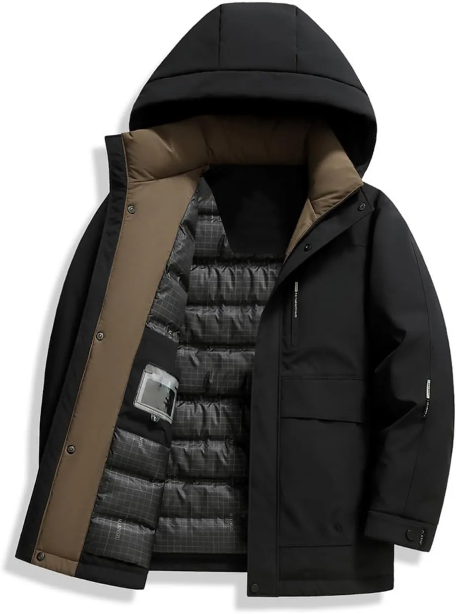 Jacket Down Mens Ladies Down Jacket Unisex Hooded Water Repellency Down Coat For Climbing Mountain Ski