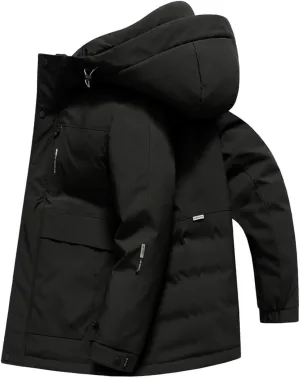 Jacket Down Mens Ladies Down Jacket Unisex Hooded Water Repellency Down Coat For Climbing Mountain Ski