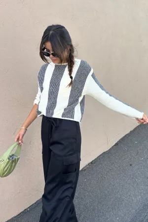 KEEN THE LABEL Elise Striped Sweater