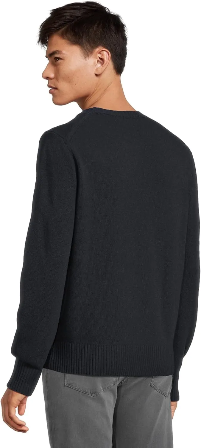 Lacoste Men's Carded Wool Crew Neck Sweater