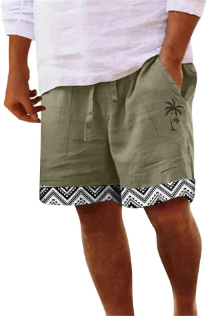 LCMTWX Men's Shorts Leisure and Fitness Sports Plus Size Five Surf Quick Drying Beach Pants Shorts Carpenter Shorts 7 Inch