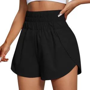 LCMTWX Women's Shorts Womens Pants Solid Pocket Waist Loose Pants Women's Shorts Athletic Shorts for Women Women Womens