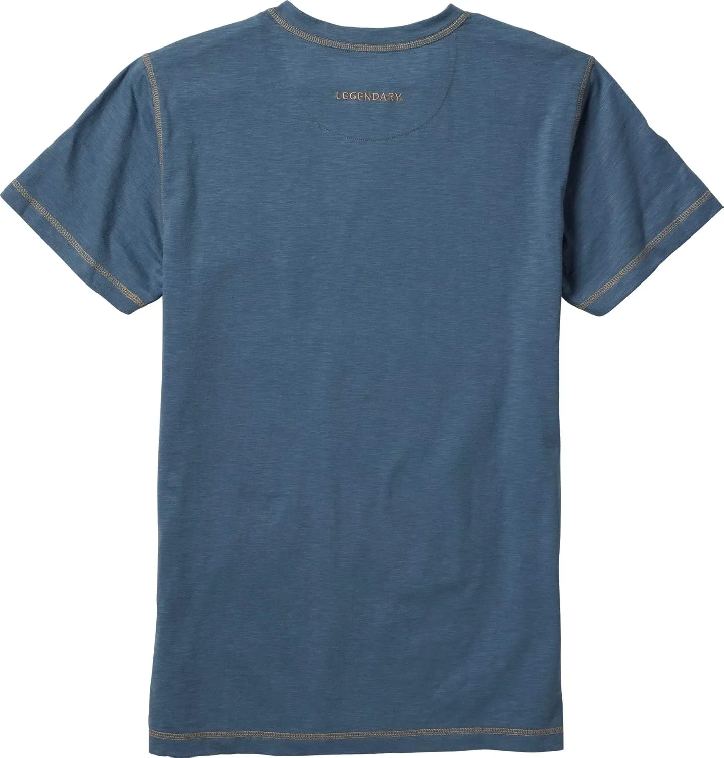 Legendary Whitetails Men's Maverick Slub Henley Short Sleeve Shirt