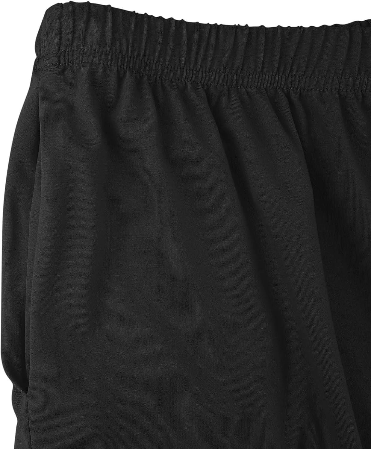 Linen Shorts for Women Casual Summer Shorts Plus Size High Waisted Wide Leg Drawstring Pants with Pockets