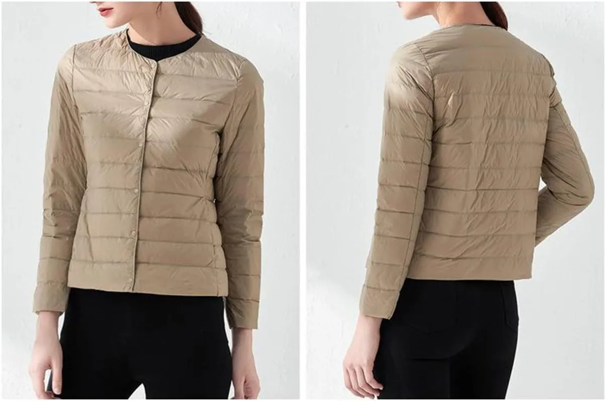 Matt Fabric Ultra Light Duck Down Women Lightweight Coat Warm Female Windbreaker Parka Down Jackets Coats