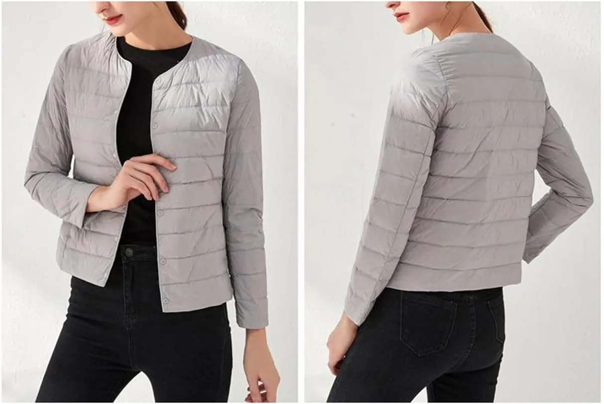 Matt Fabric Ultra Light Duck Down Women Lightweight Coat Warm Female Windbreaker Parka Down Jackets Coats