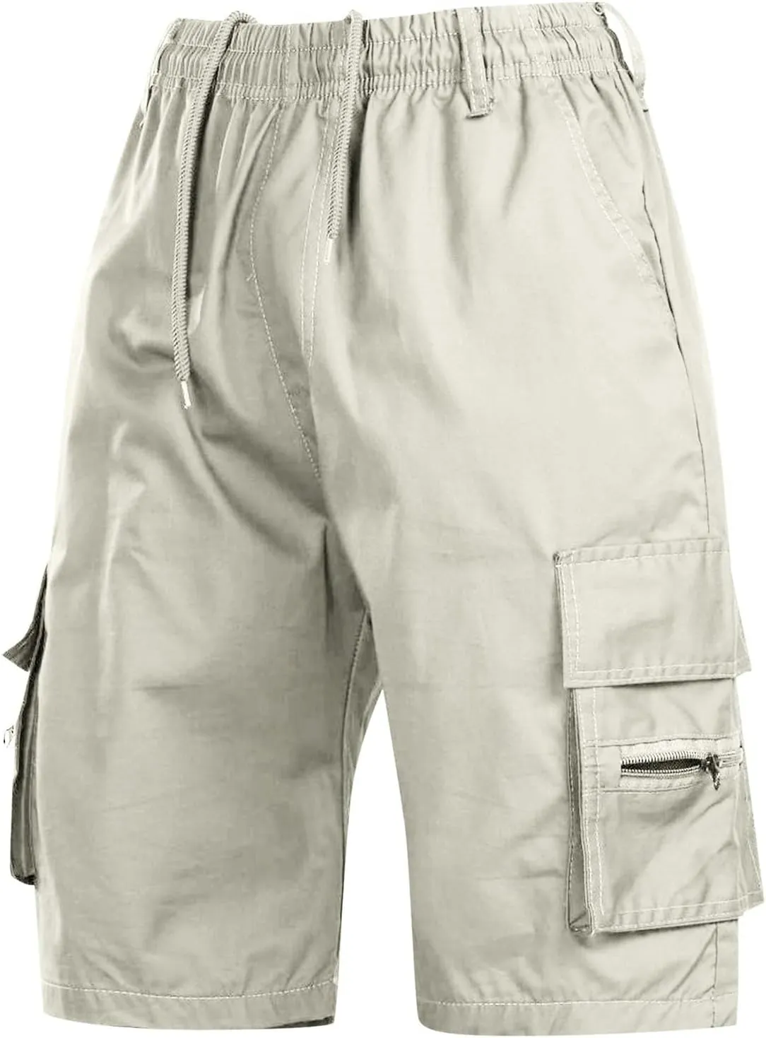 Men's Cargo Combat Work Pant Workwear Jogger Leisure Soft Sweatpants Loose Fit Open Hem Pant Long Pants