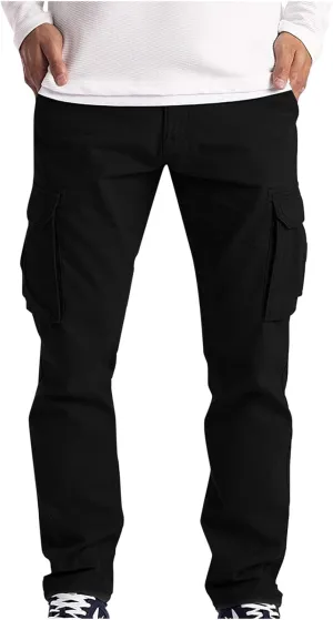 Mens Joggers Slim Fit Joggers Sweat Pants Outdoor Sports Pull On Pant Soft Jogging Jogger