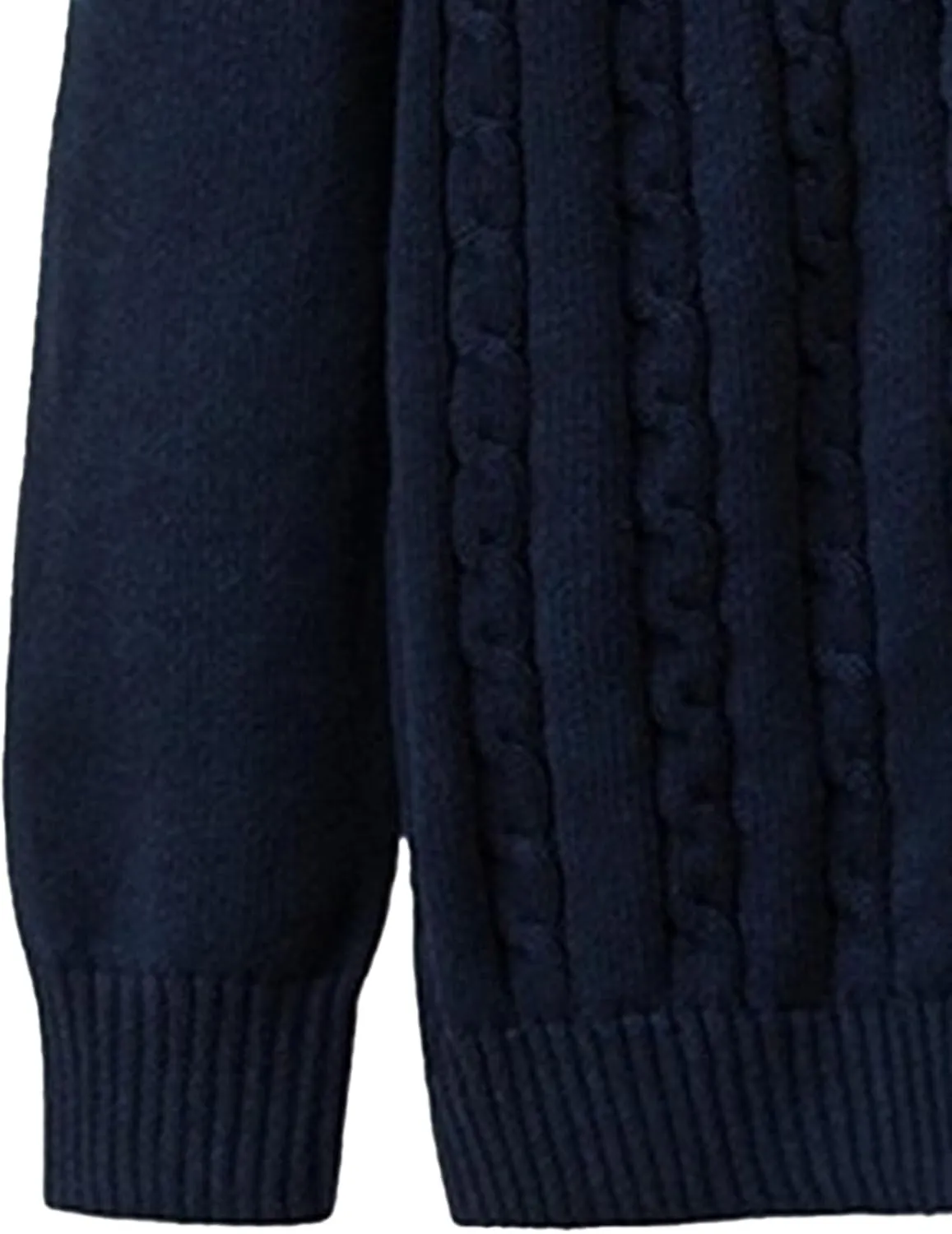Men's Knitted Ribbed V Neck Sweater Cardigan Button Up Regular Fit Sweater Ribbed Long Sleeve Casual Sweaters