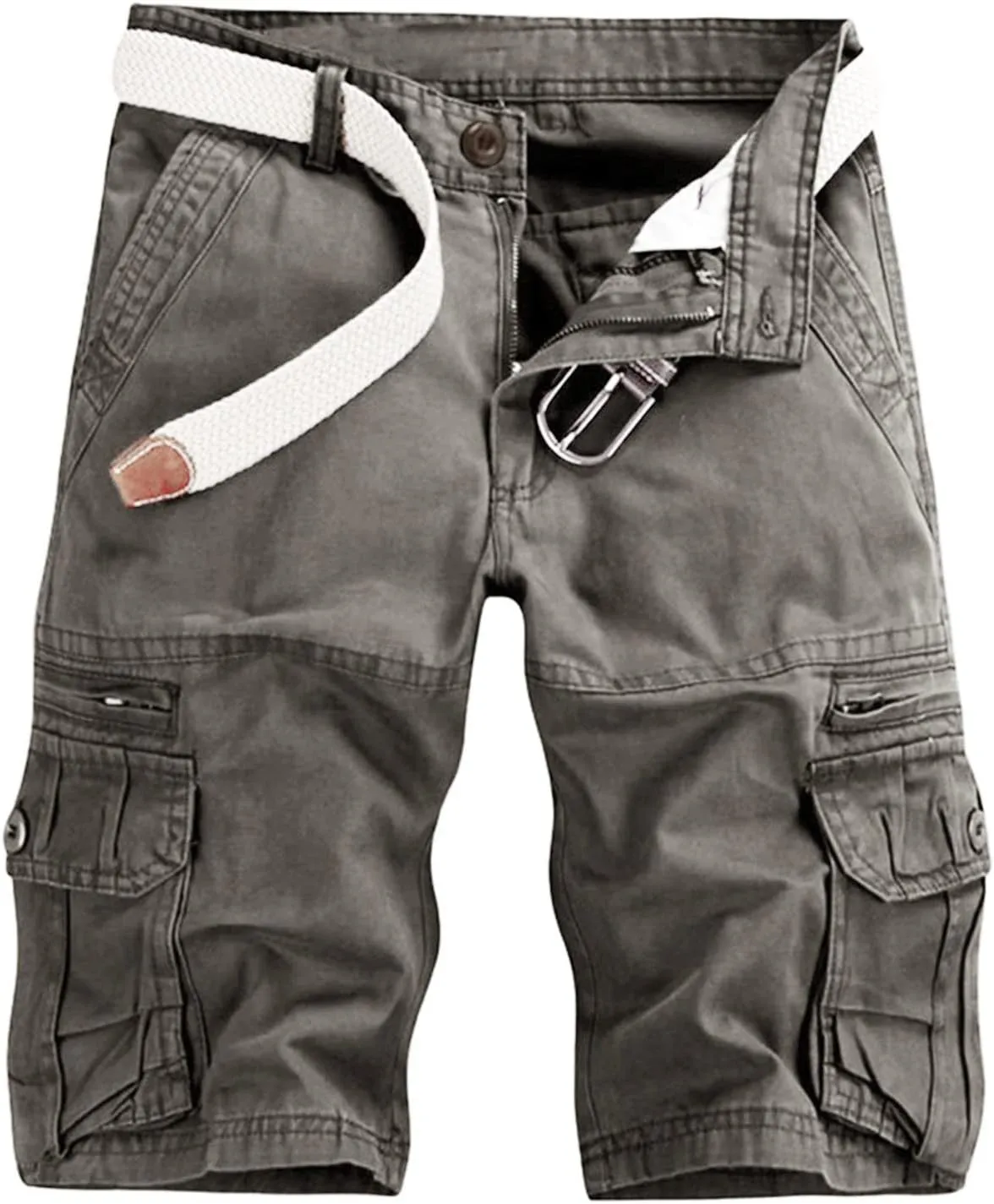 Men's Pants Casual Sports Pants Comfortable Cargo Shorts with Pockets Outdoor Fashion Five-Point Shorts
