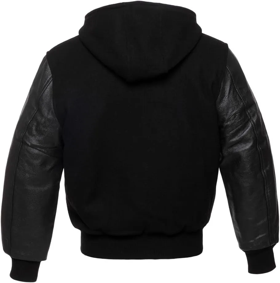 Men's Varsity Jacket Baseball Letterman Wool and Leather Best Premium Quality Basketball Jackets