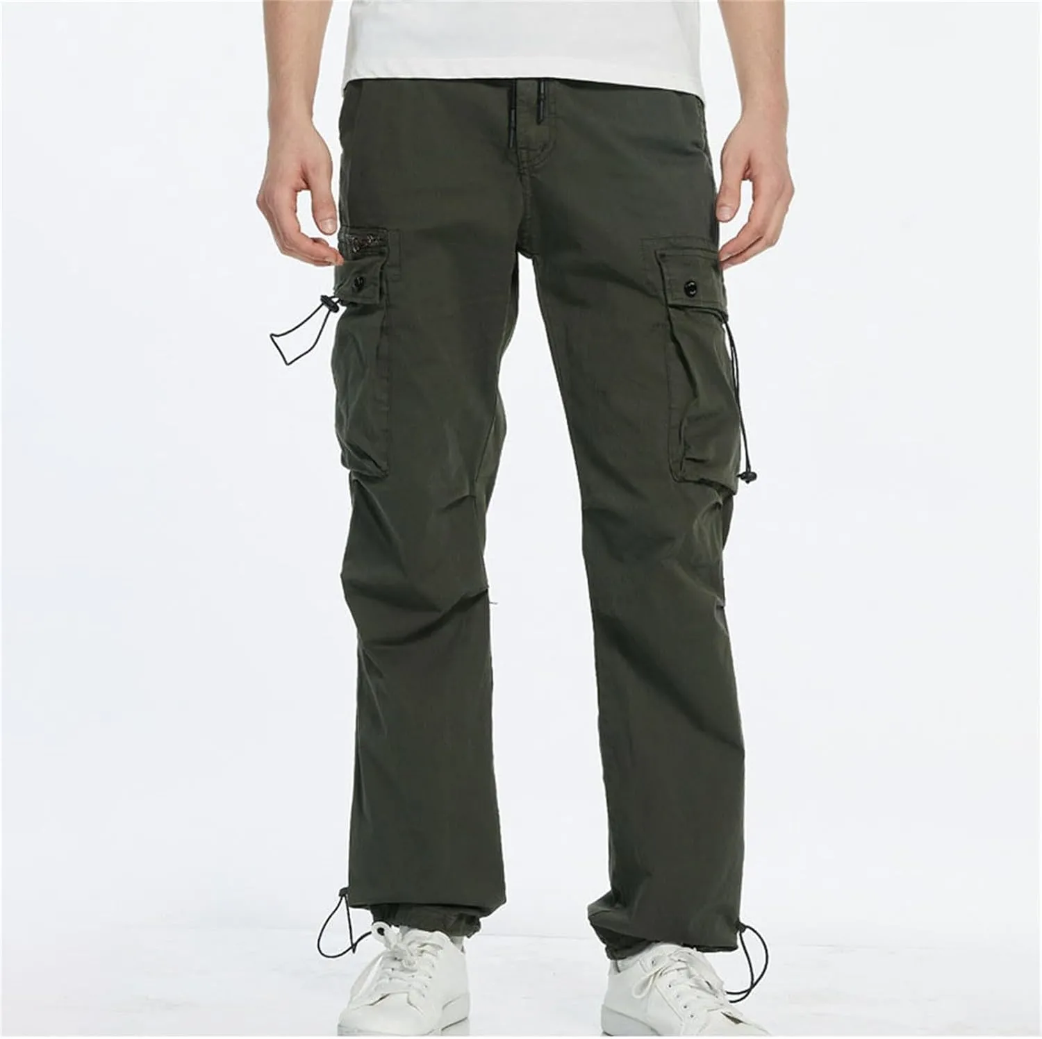 MIDOO Golf Pants Men Stretch Relaxed Fit Casual Athletic Pants Flex Stretch Loose Straight Sweatpants Work Hiking Pants