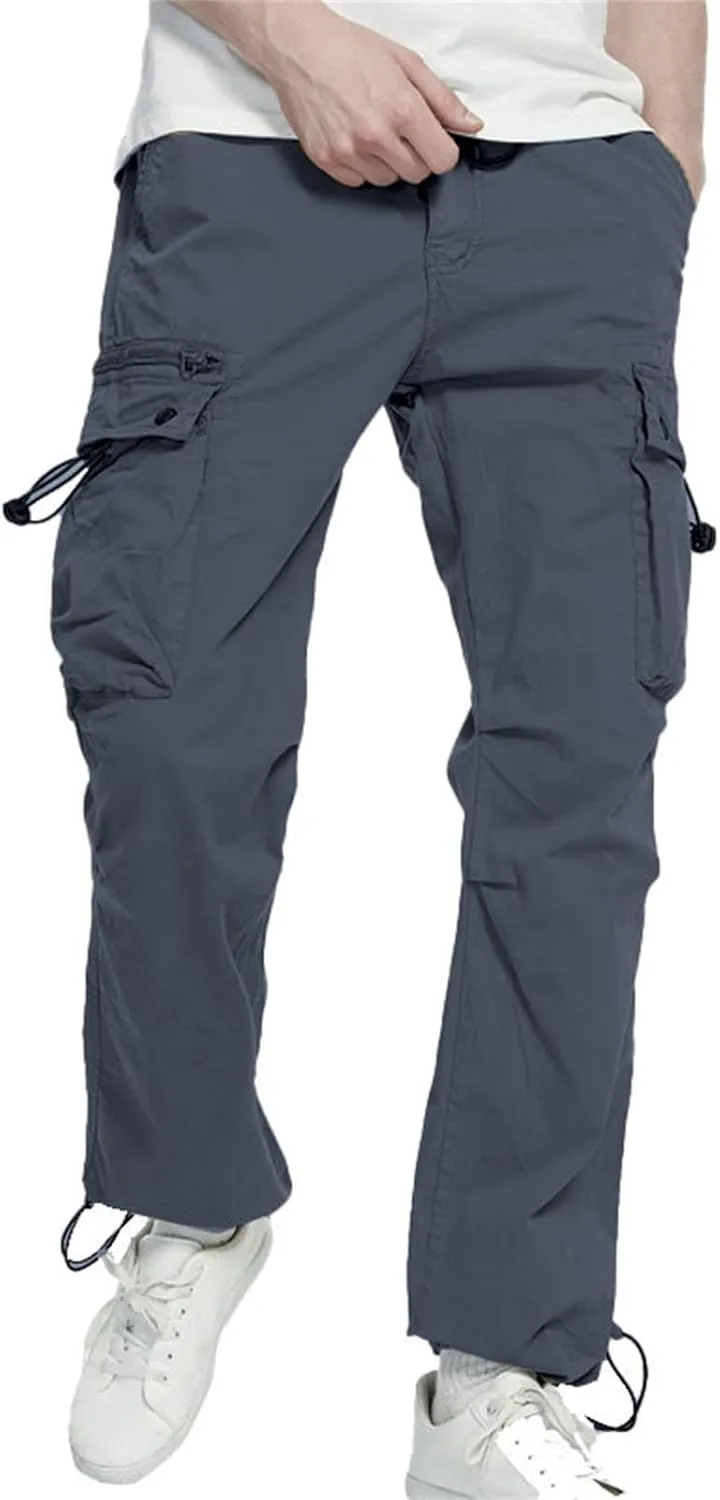 MIDOO Golf Pants Men Stretch Relaxed Fit Casual Athletic Pants Flex Stretch Loose Straight Sweatpants Work Hiking Pants