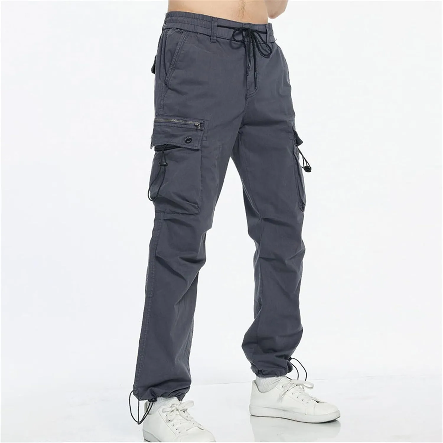 MIDOO Golf Pants Men Stretch Relaxed Fit Casual Athletic Pants Flex Stretch Loose Straight Sweatpants Work Hiking Pants