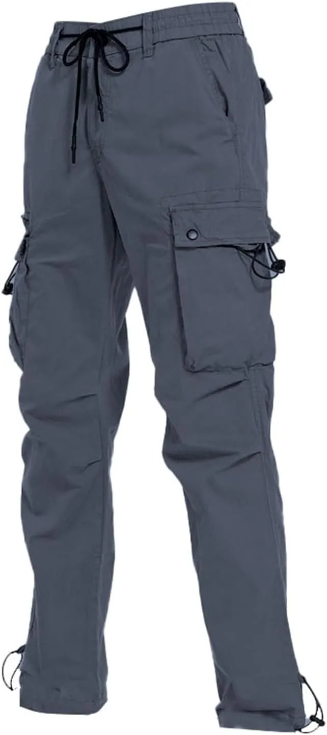 MIDOO Golf Pants Men Stretch Relaxed Fit Casual Athletic Pants Flex Stretch Loose Straight Sweatpants Work Hiking Pants