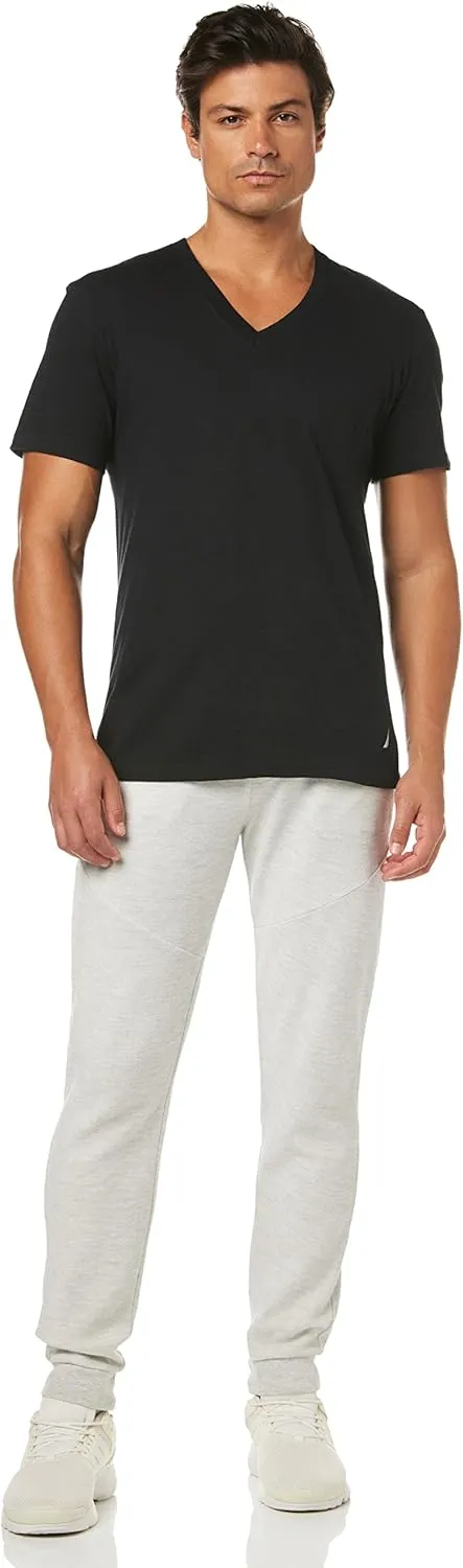 Nautica Men's Cotton V-Neck 3-Pack T-Shirt
