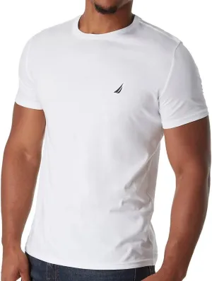 Nautica Men's Short Sleeve Solid Crew Neck T-Shirt