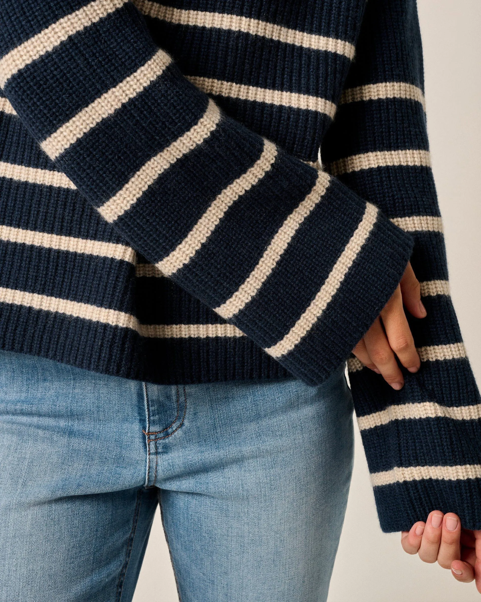 Noelle Striped Sweater