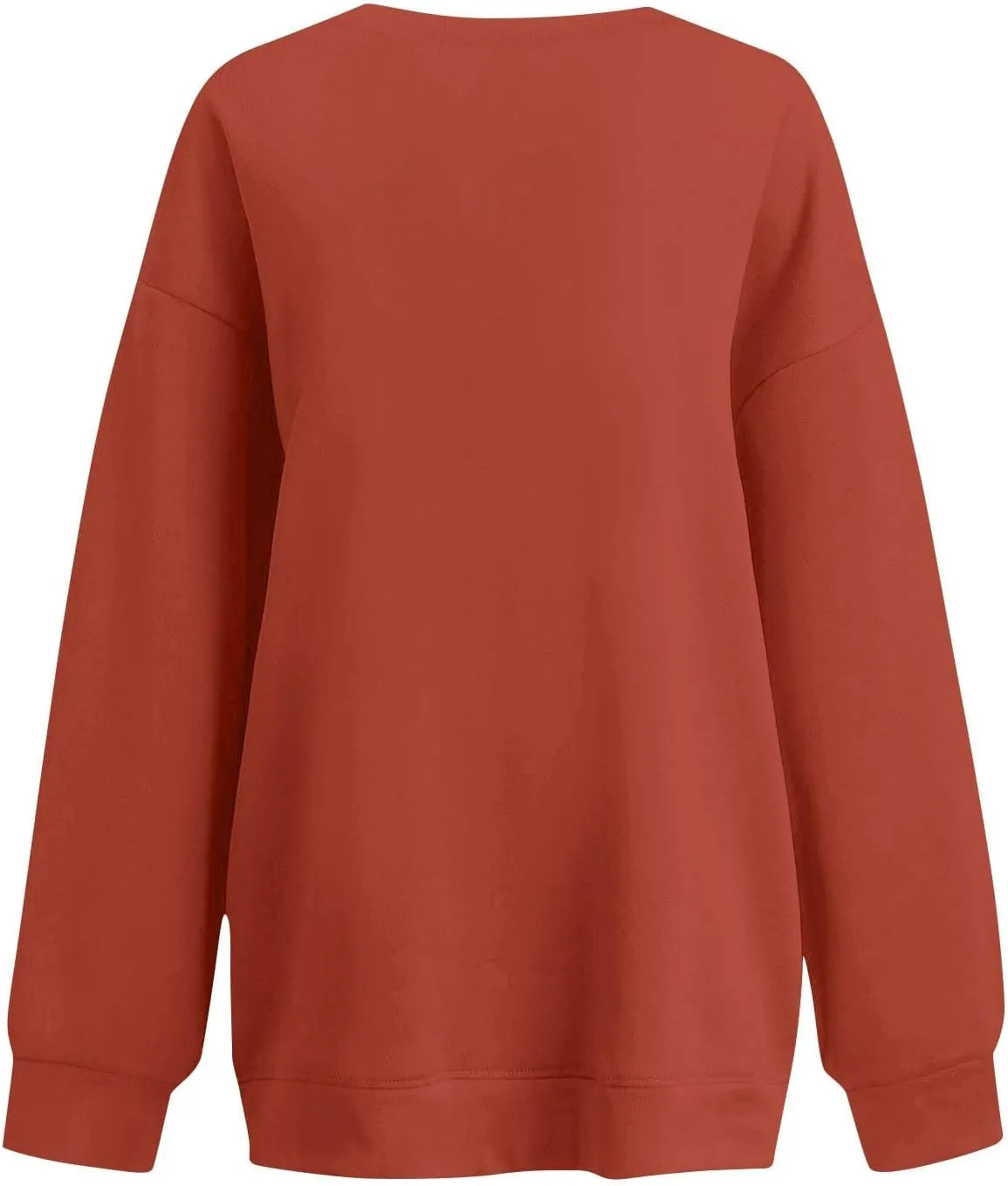 Oversized Sweatshirt for Women Y2K Crewneck Pullover Hoodie Lightweight Sweaters Fall Fashion for Women 2024