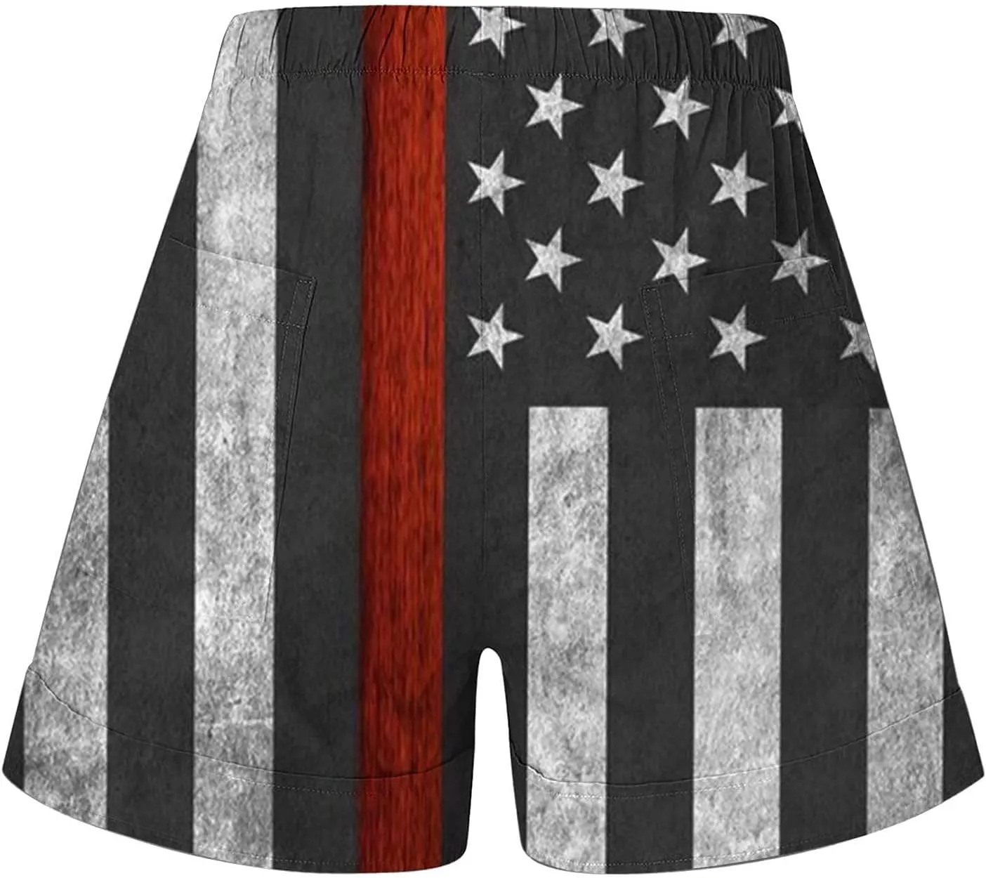 Plus Size Shorts Casual Striped Shorts Pocket Pants Plus Size Shorts Gym Shorts Womens Blue Jean Swim Shorts Women
