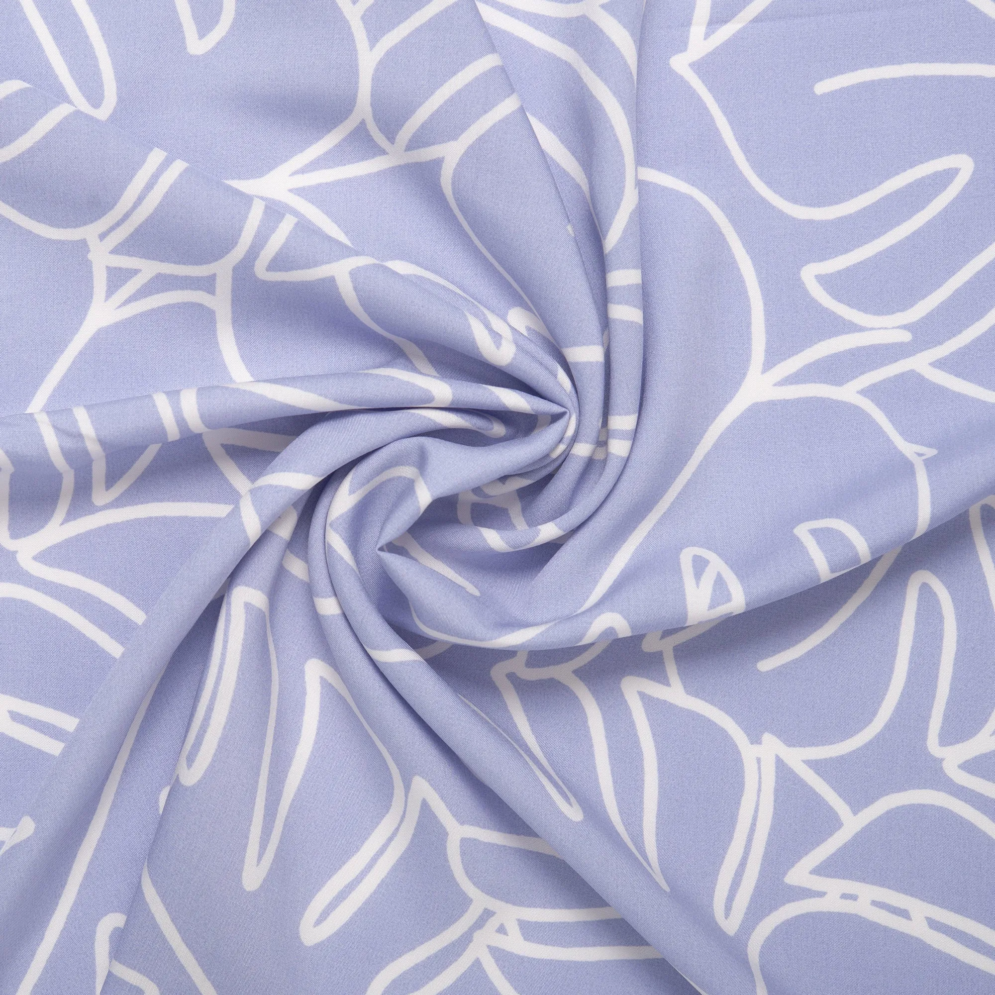 Printed rayon - AMANDA - Lavander
