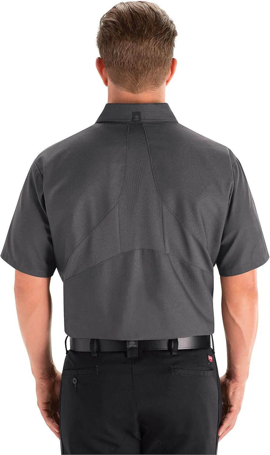 Red Kap Men's Short Sleeve Work Shirt with Mimix