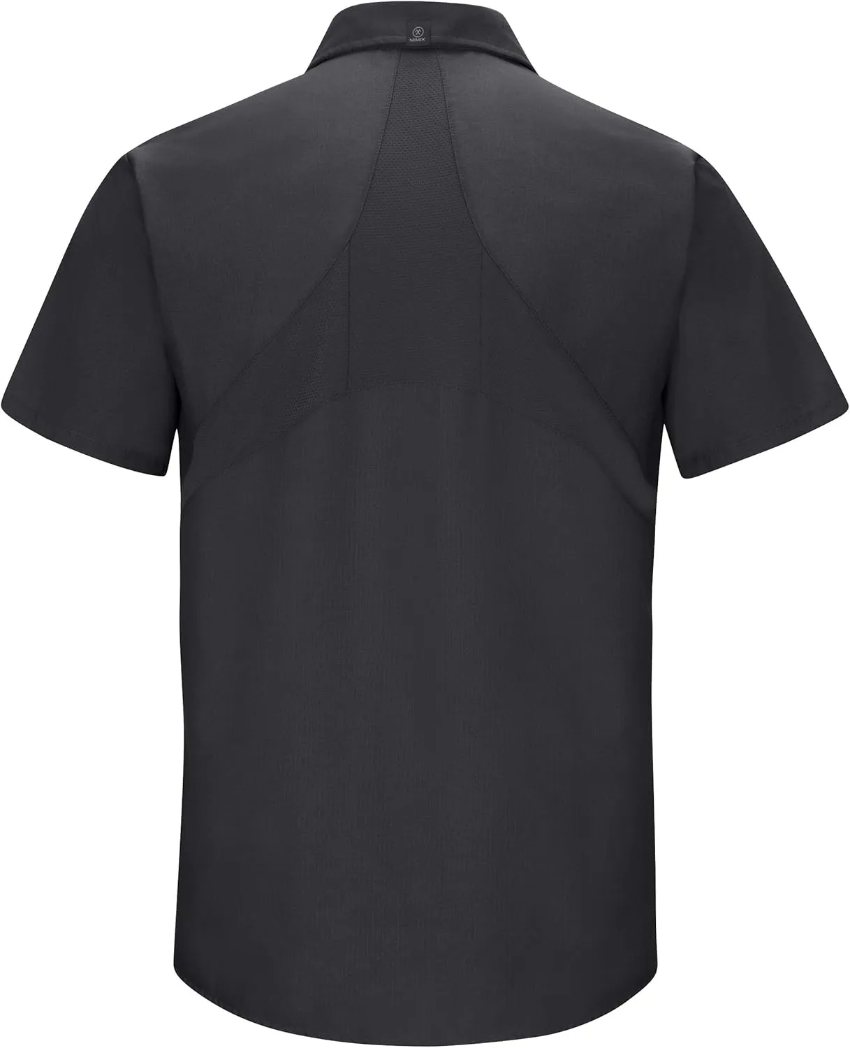 Red Kap Men's Short Sleeve Work Shirt with Mimix