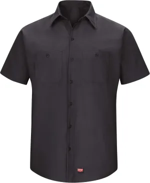 Red Kap Men's Short Sleeve Work Shirt with Mimix