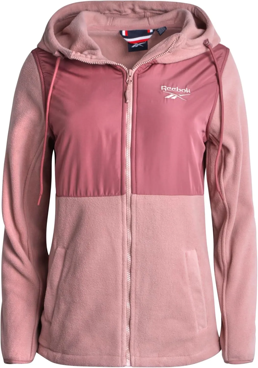 Reebok Women's Jacket - Polar Fleece Sweatshirt Jacket - Lightweight Coat for Women (S-XL)