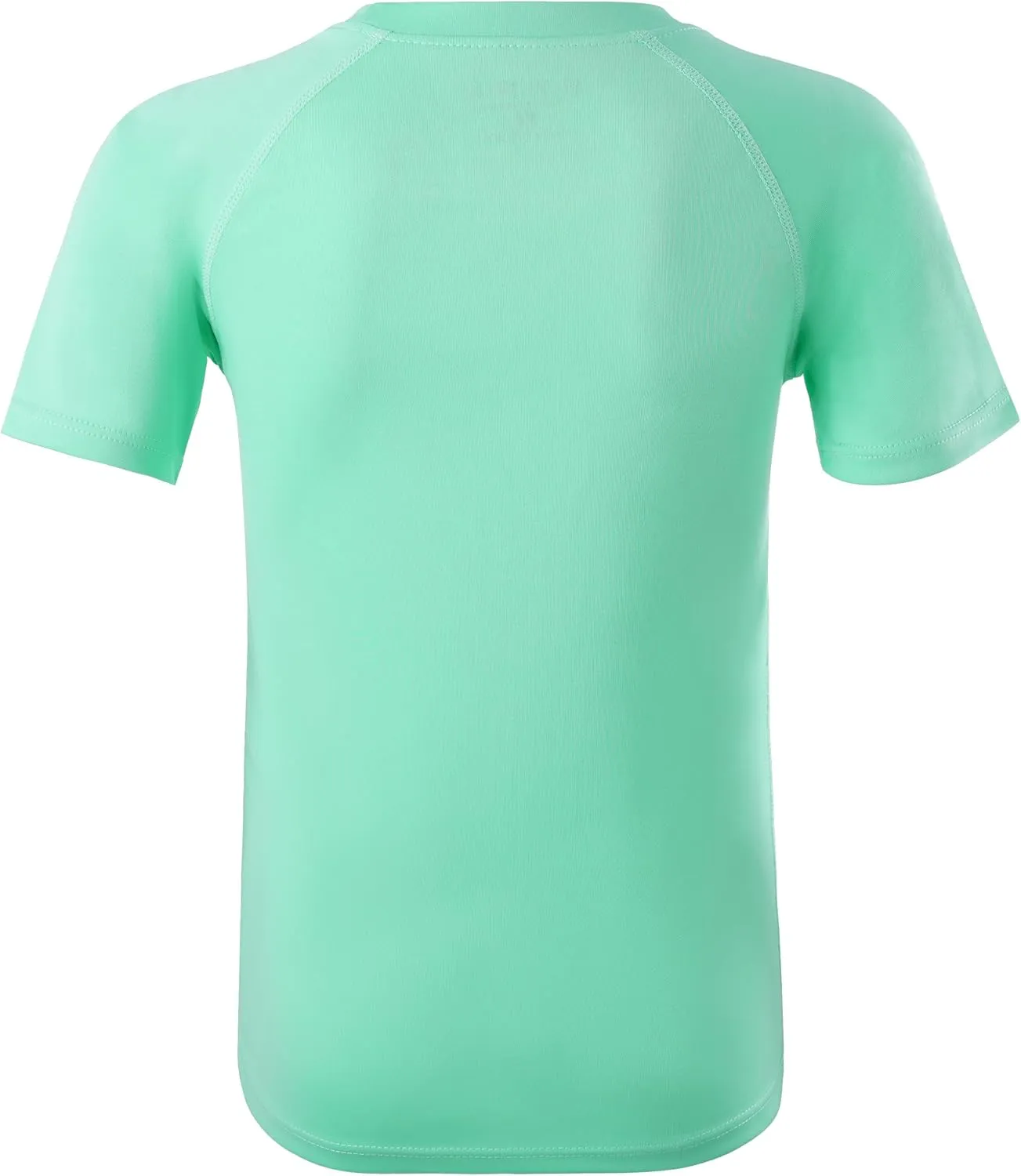 Roadbox Boys Rash Guard Swim Shirt, UPF 50  Sun Protection Short Sleeve, Quick Dry Rashguard Water Shirt for Kids