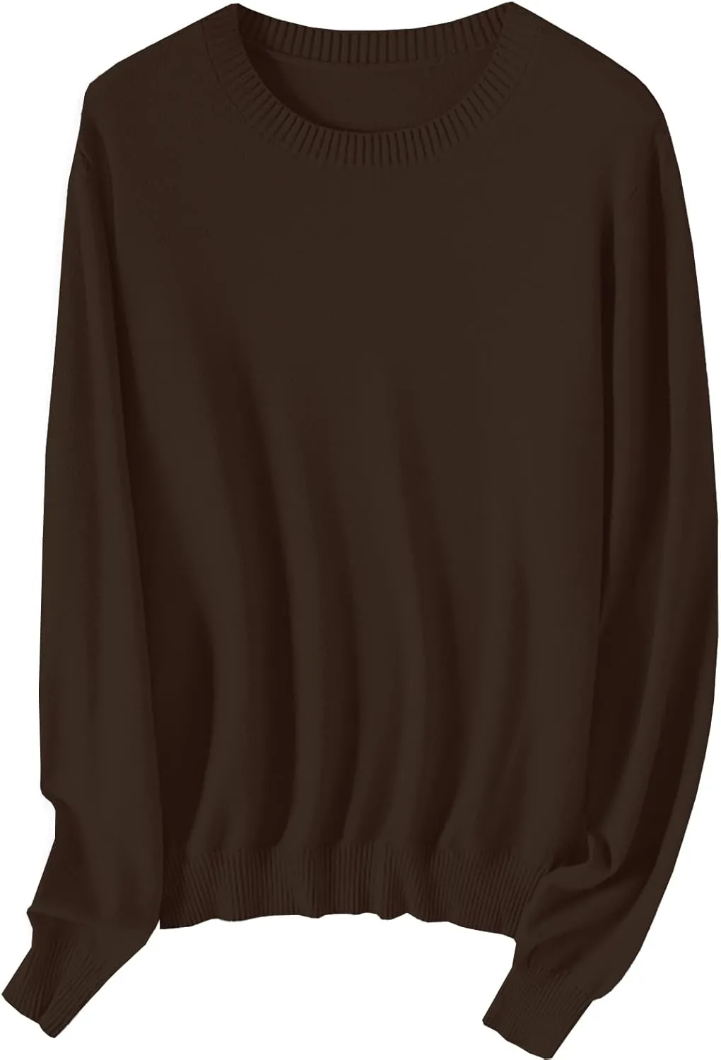 SANGTREE Women's Crewneck Soft Knit Pullover Sweater