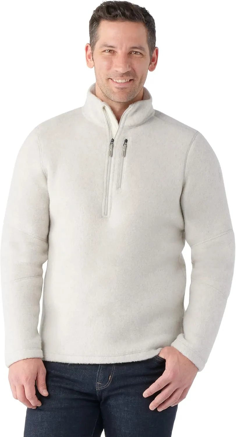 Smartwool Men's Hudson Trail Fleece Half Zip Sweater