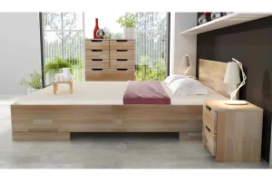 SPECTRUM Beech Maxi Bed