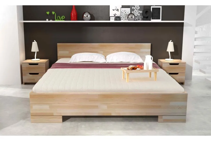 SPECTRUM Beech Maxi Bed