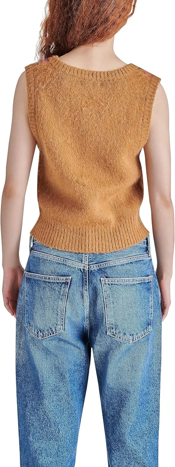 Steve Madden Apparel Women's Ella Sweater Vest