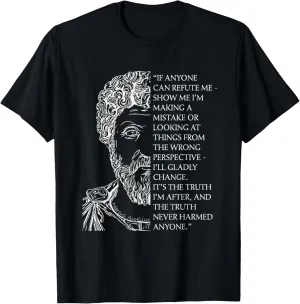 Stoicism Marcus Aurelius Stoic Philosophy Quote Refute T-Shirt
