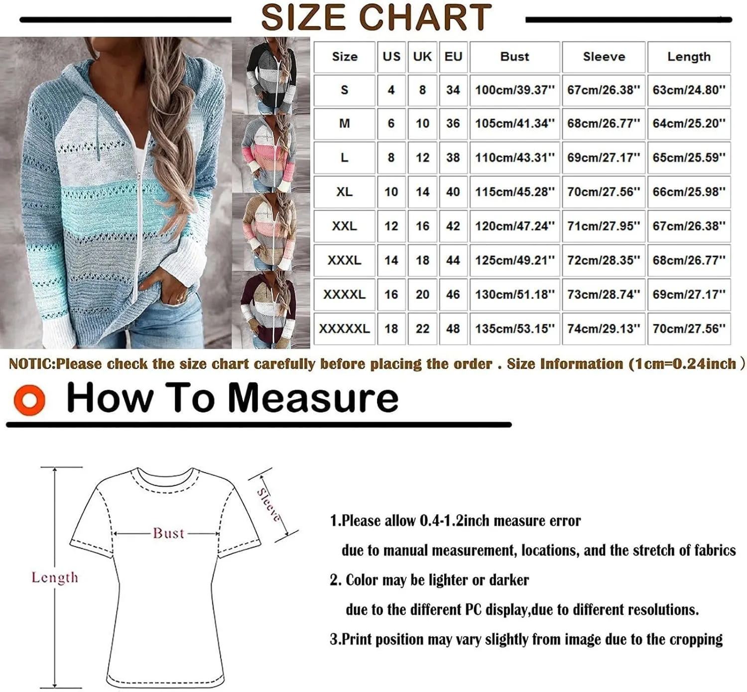 Sweatshirts for Women Sweaters for Women 2023 Womens Pullover Hooded Sweatshirts Color Block Long Sleeve Tops