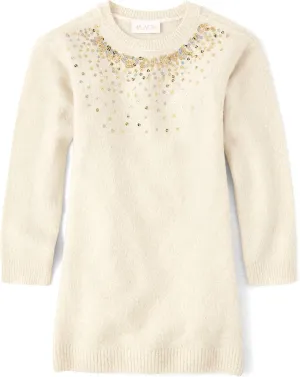 The Children's Place Girls' Big Sweater Dress