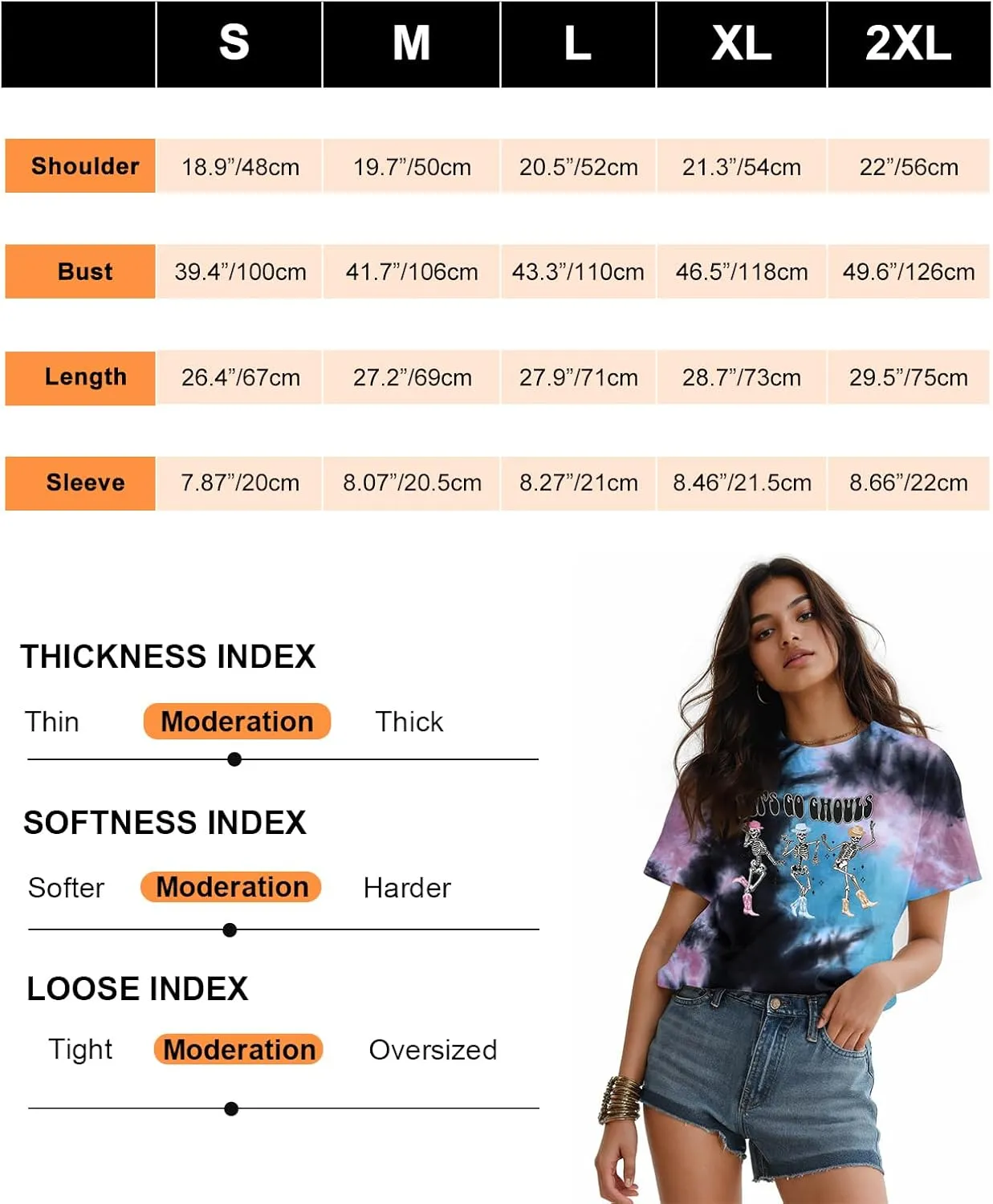 Tie Dye Shirt Women - Novelty Tie Dye T Shirt Short Sleeve Round Neck Casual Trendy Graphic Tee for Girls