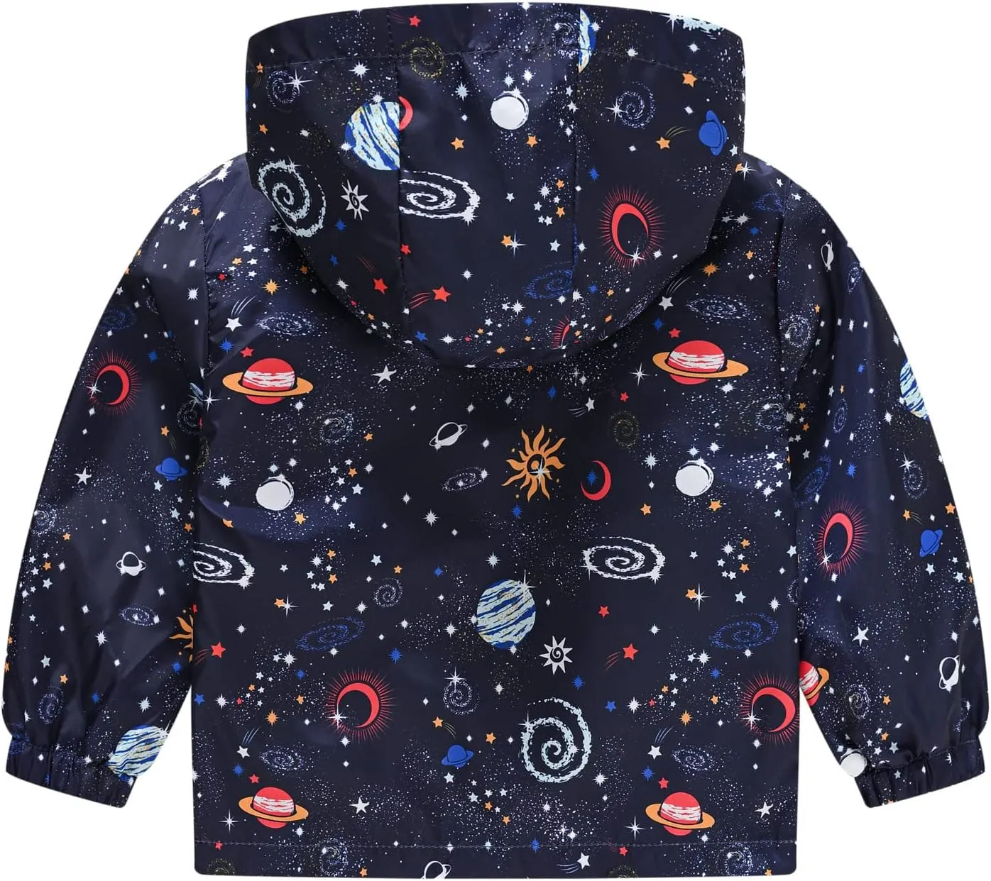 Toddler Baby Boys Cartoon Dinosaur Print Hooded Jacket Long Sleeve Windproof Coats Zip Up Trench Windbreaker Outerwear