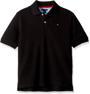 Tommy Hilfiger Boys' Short Sleeve Solid Ivy Polo Shirt