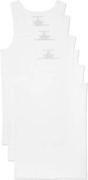 Tommy Hilfiger Men's Cotton Classics 3-Pack A-Shirt