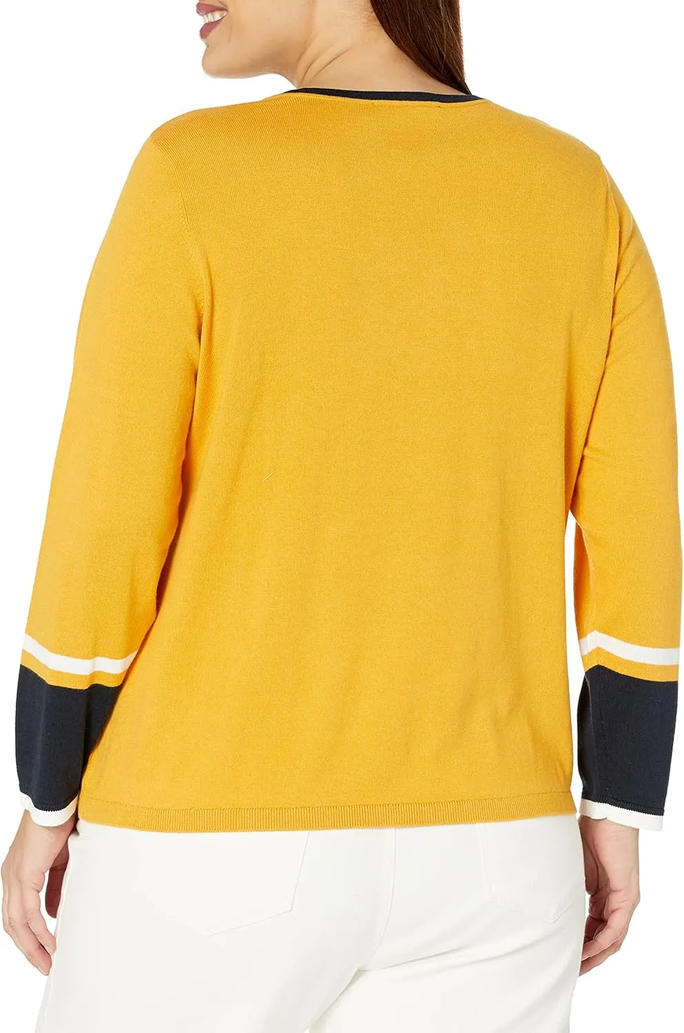 Tommy Hilfiger Women's Ivy Cotton Long Sleeve Sweater
