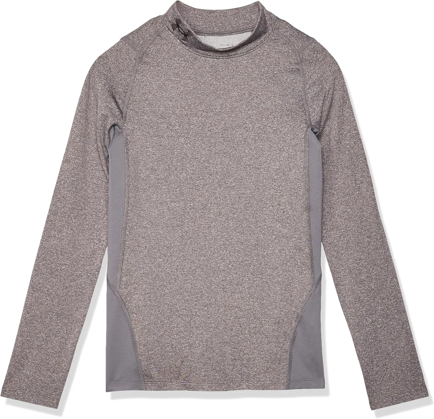 Under Armour Boys' ColdGear Mock Long Sleeve T-Shirt
