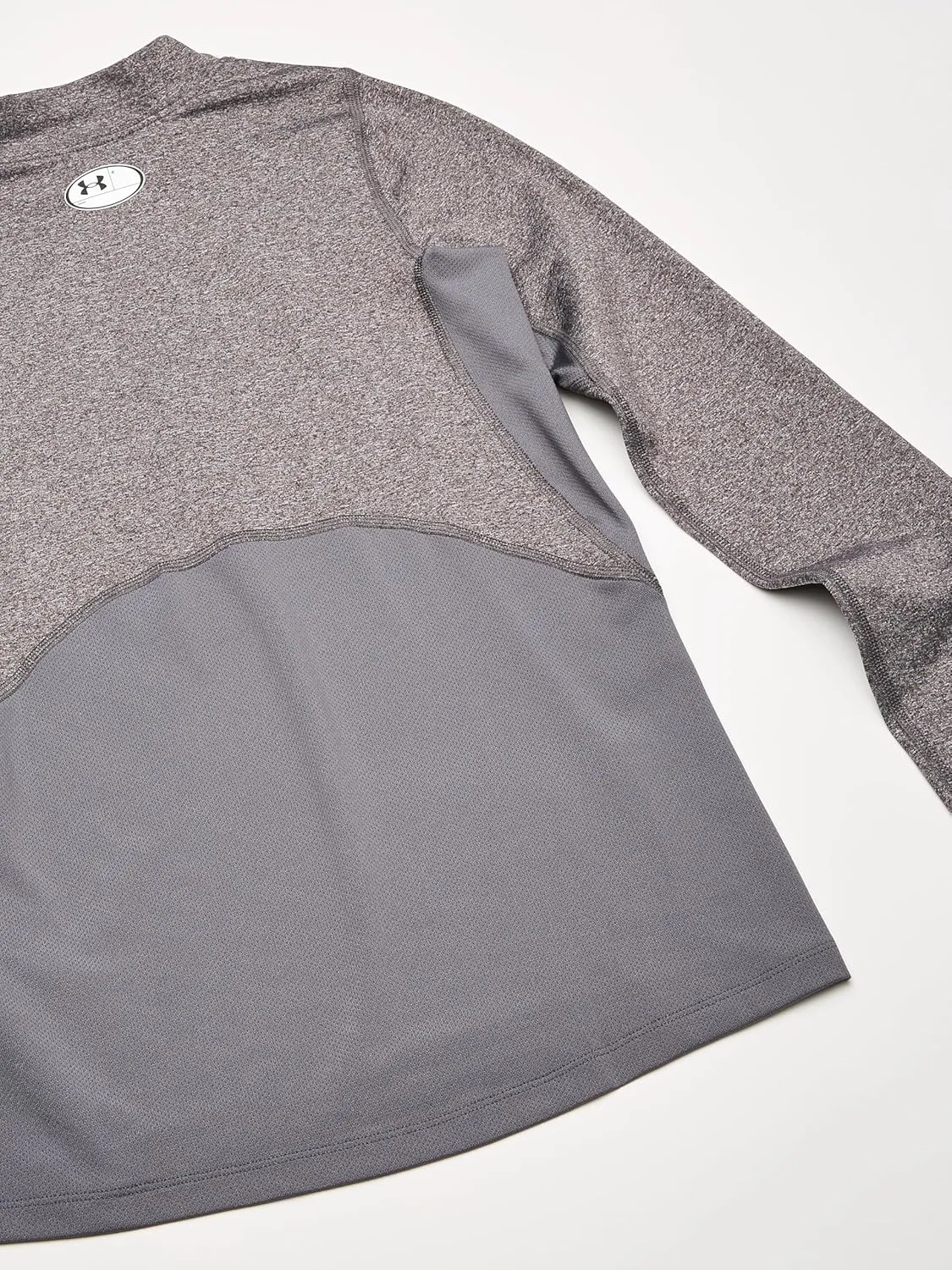 Under Armour Boys' ColdGear Mock Long Sleeve T-Shirt