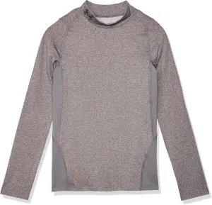 Under Armour Boys' ColdGear Mock Long Sleeve T-Shirt