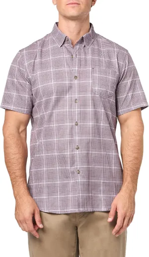 UNIONBAY Men's Short Sleeve Aero Tech Button-up Shirt