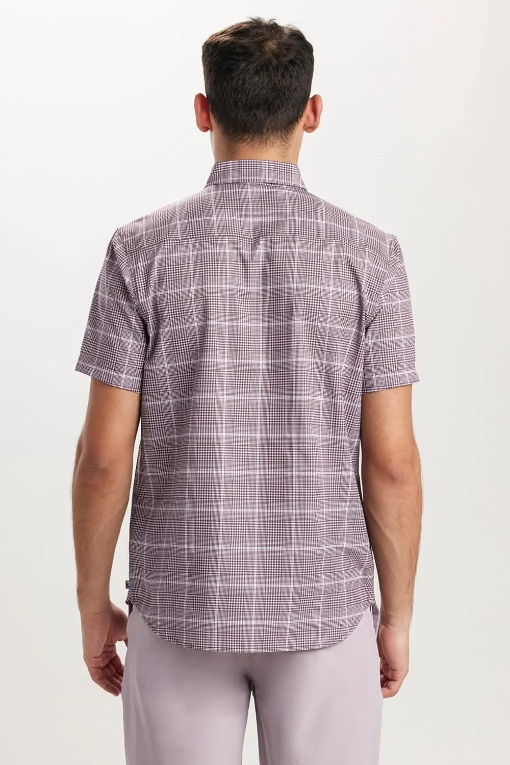 UNIONBAY Men's Short Sleeve Aero Tech Button-up Shirt